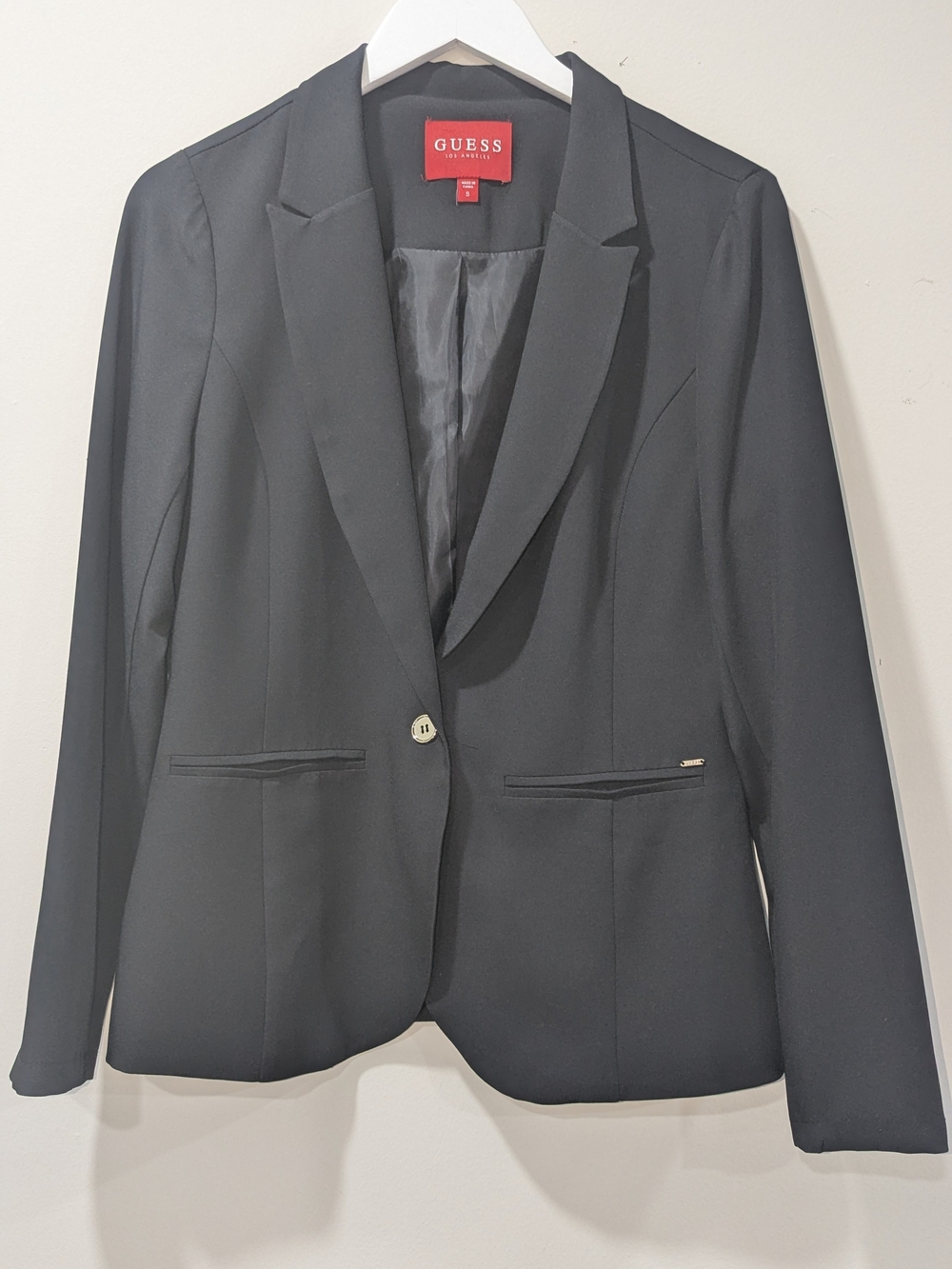 GUESS Women's Black Tailored Blazer